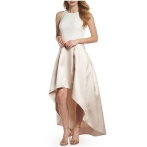 High-Low Dress Cream and White 16 Eliza J Prom